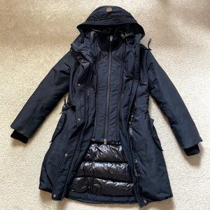 MACKAGE / Black Beckah Hooded Down Coat